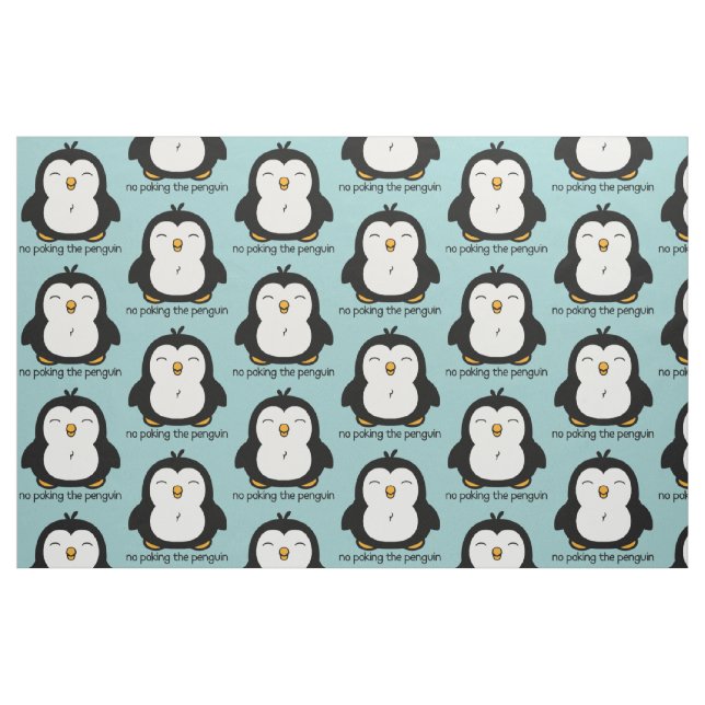 Kein Stoßen des Pinguin-Musters Stoff (Fat Quarter (45,7 x 55,9 cm))