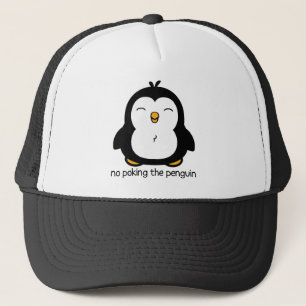Kein Stoßen des Pinguins Truckerkappe