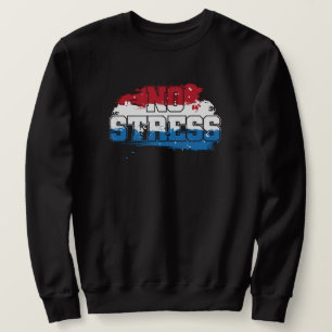 Kein Stress - Red White Blue Positive Mindset Sweatshirt