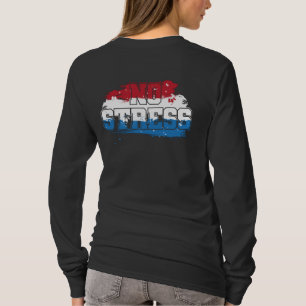 Kein Stress - Red White Blue Positive Mindset T-Shirt
