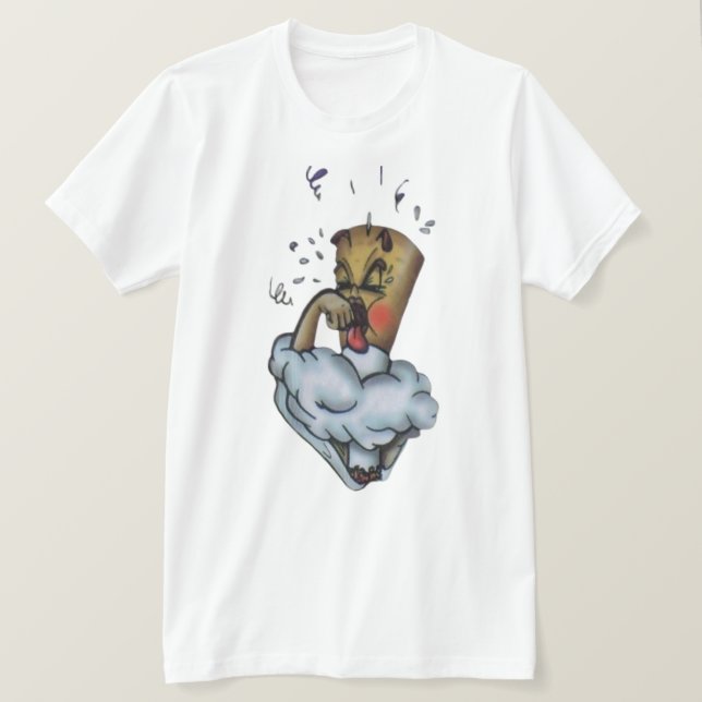 Kein T - Shirt zum Rauchen (Design vorne)