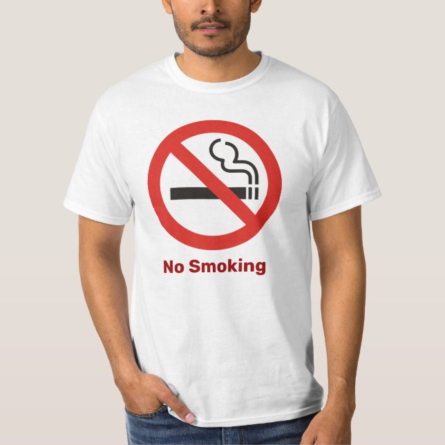 Kein T - Shirt zum Rauchen (Vorderseite)