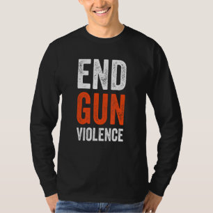 Kein Tag des Bewusstseins für Waffen Orange T-Shir T-Shirt