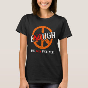 Kein Tag des Bewusstseins für Waffen trägt Frieden T-Shirt
