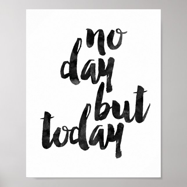 Kein Tag, heute Poster (Vorne)