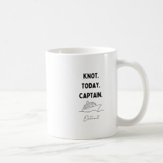 Kein Tag Kapitän Kreuzfahrt Outfit Detroit Michiga Kaffeetasse