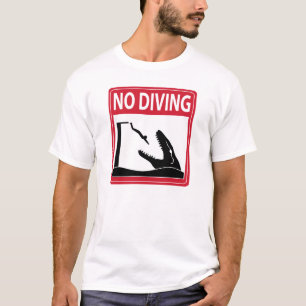 Kein Tauchen (Mosasaurus) T-Shirt