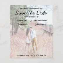Kein Thema, Liebe Haushalt Foto Save the Date Flye