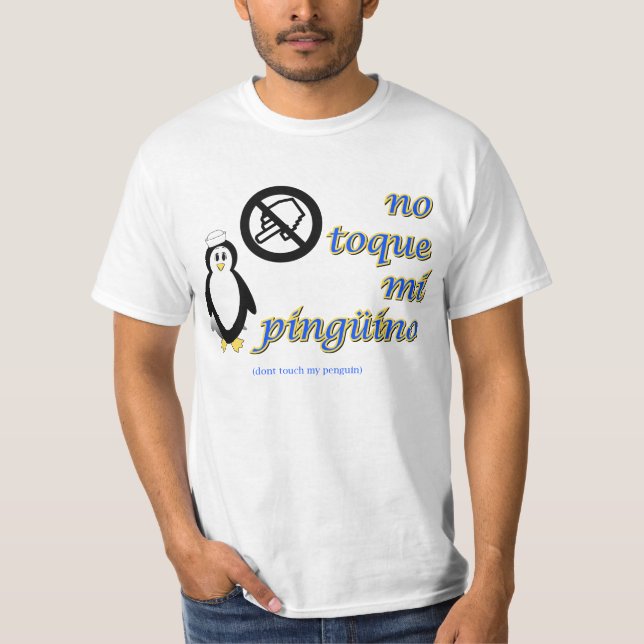 Kein Toque MI Pinguino T-Shirt (Vorderseite)