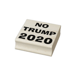 Kein Trump 2020 Rubber-Briefmarke Gummistempel