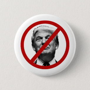Kein Trump International Sign Button