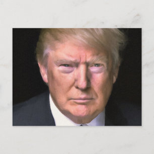 Kein Trump Kein Votum Postcard für Lautsprecher Ry Postkarte