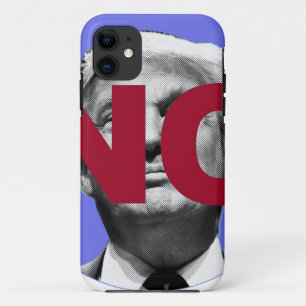 Kein Trump (Lila und rot) Case-Mate iPhone Hülle