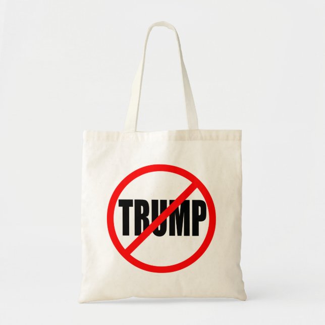 "KEIN TRUMP TRAGETASCHE (Vorne)