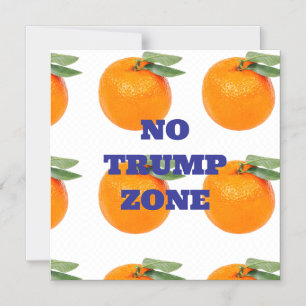 KEIN TRUMP-ZONE-MAGNET MAGNETEINLADUNG