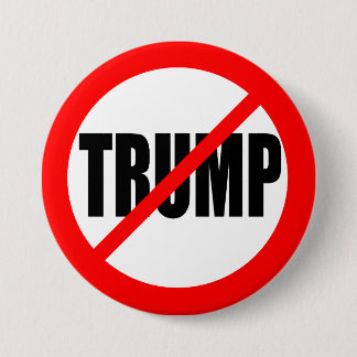 "KEIN TRUMPF" 3 Zoll Button
