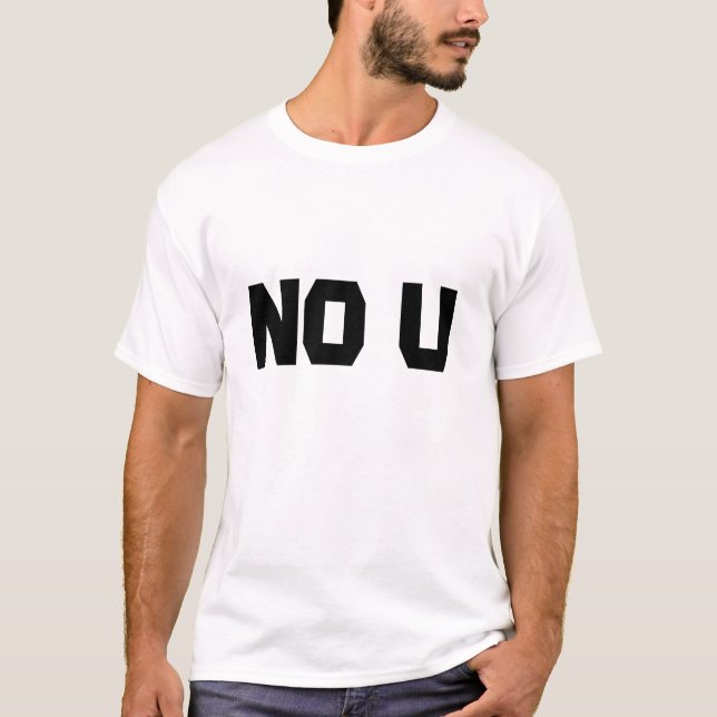 Kein u-T-Shirt T-Shirt (Vorderseite)