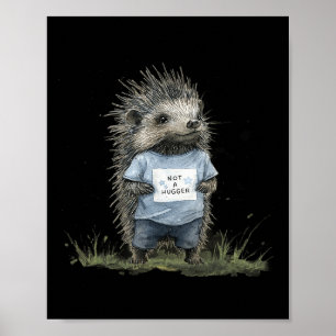 Kein Umarmer Igel Poster
