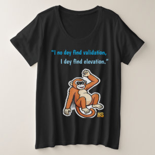 Kein Validierungsbedarf Monkey T-Shirt Honest Sin