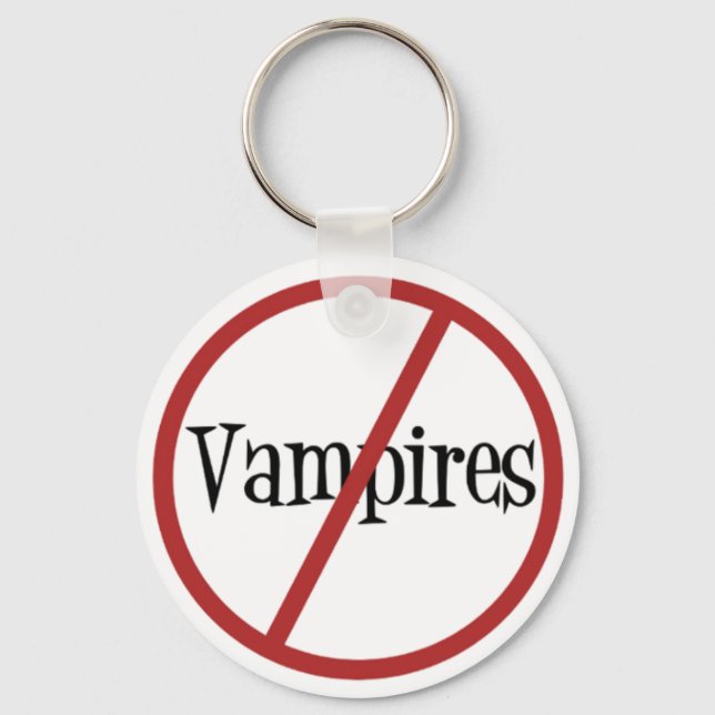 Kein Vampires-Schlüsselanhänger Schlüsselanhänger (Vorderseite)