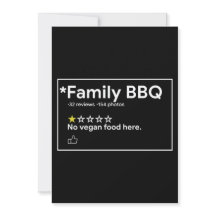 Kein veganes Essen für die GRILLEN der Familie