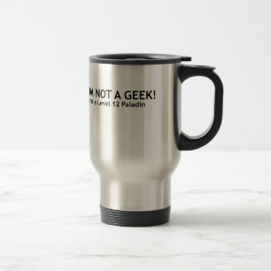 Kein wackeliges, lustiges, geektisches Shirt Reisebecher