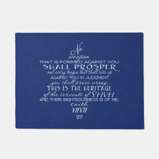 Kein Waffen-Davidsstern Fußmatte