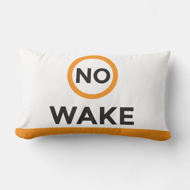 Kein wecken Sie Bojelumbar-Kissen Lendenkissen (Vorderseite)