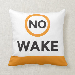 Kein wecken Sie Throw-Kissen Kissen