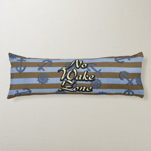 Kein wecken Sie Zonen-Seeschiffs-Anker und Räder Seitenschläferkissen