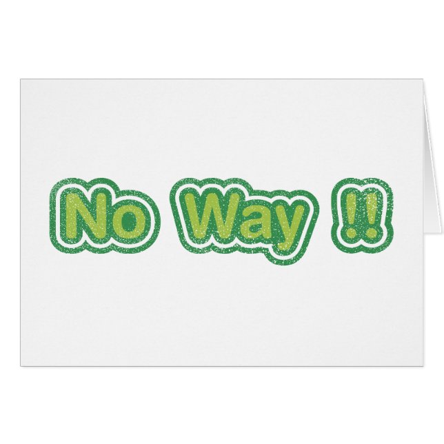 Kein Weg (Vorderseite (Horizontal))