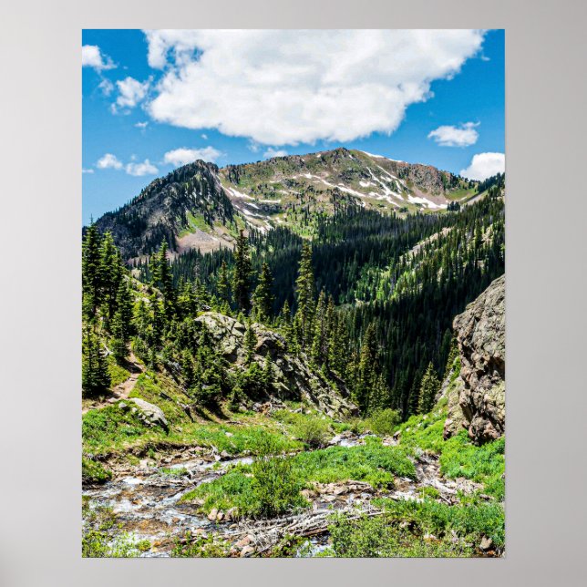 Kein Weg nach oben // Blissful Beauty Poster (Vorne)