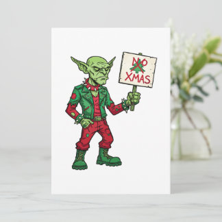 Kein Weihnachten – Rebellischer Alien-Stil