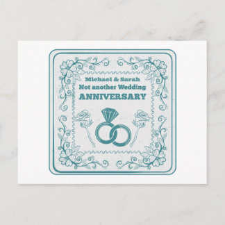 Kein weiterer Hochzeitstag Postkarte