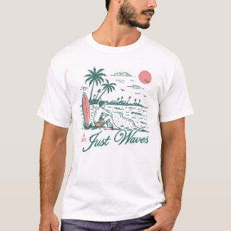 Kein Wifi, nur Wellen T-Shirt