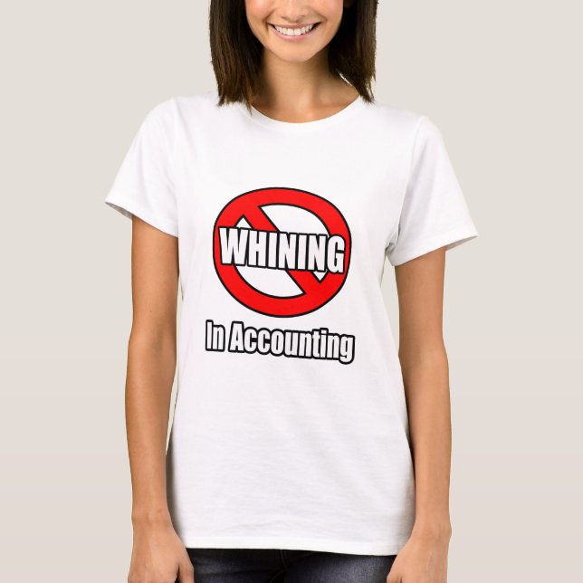 Kein Wind in der Buchführung T-Shirt (Vorderseite)