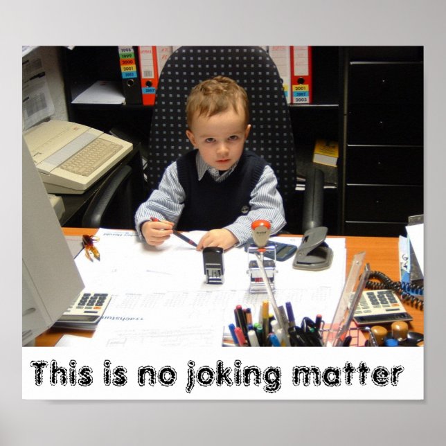 Kein Witz Poster (Vorne)