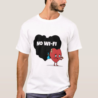 Kein WLAN-Design T-Shirt