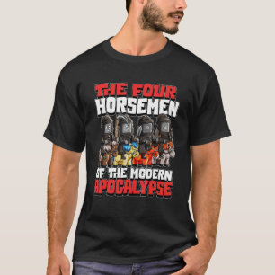 Kein WLAN die vier Pferde der modernen Apokalypse T-Shirt