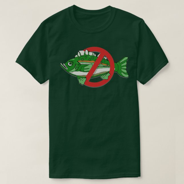 KEIN WOLFSBARSCH T-Shirt (Design vorne)