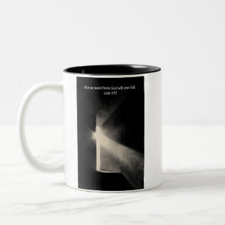 Kein Wort Gottes scheitert - Luke 1:37 Tasse