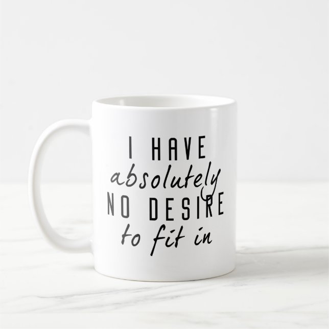 Kein Wunsch, in Kaffeetasse (Links)