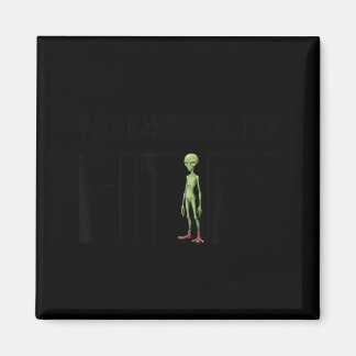 Kein Wunsch, sich anzupassen Lustige minimalistisc Magnet