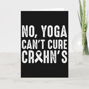 Kein Yoga kann die Crohn-Krankheit heilen  Karte
