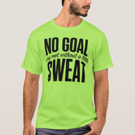 Kein Ziel erreicht Minimalistische Rechenschaftspf T-Shirt