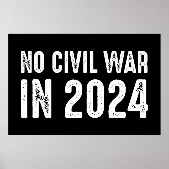 Kein Ziviler Krieg 2024 Poster (Vorne)
