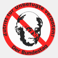Kein Zutritt für Unbefugte • Der Bundestag