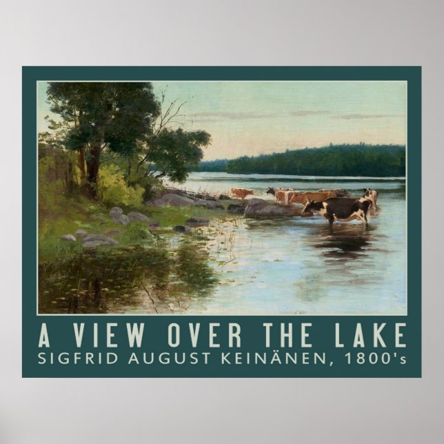 Keinänen's Lake View art poster (Vorne)