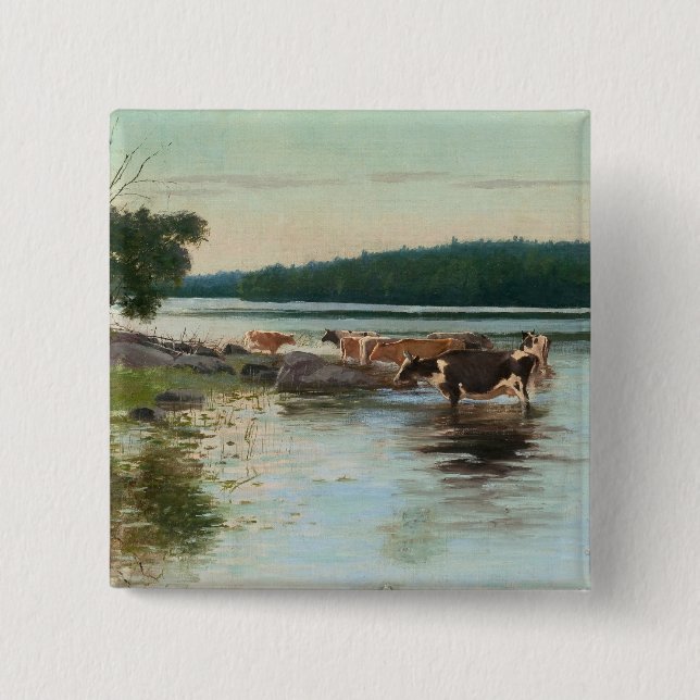 Keinänen's Lake View button (Vorderseite)