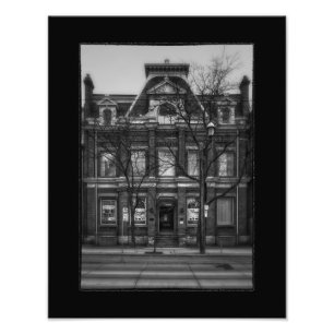 Keine 496 Queen St E 4 mit Rand Fotodruck